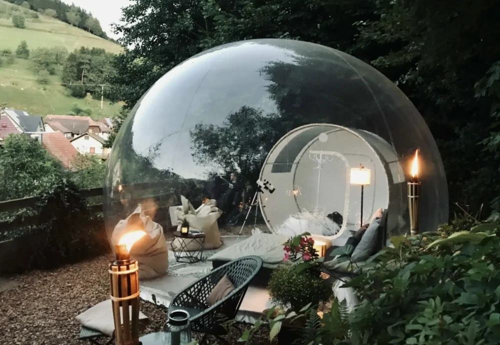 bubble crystal tent