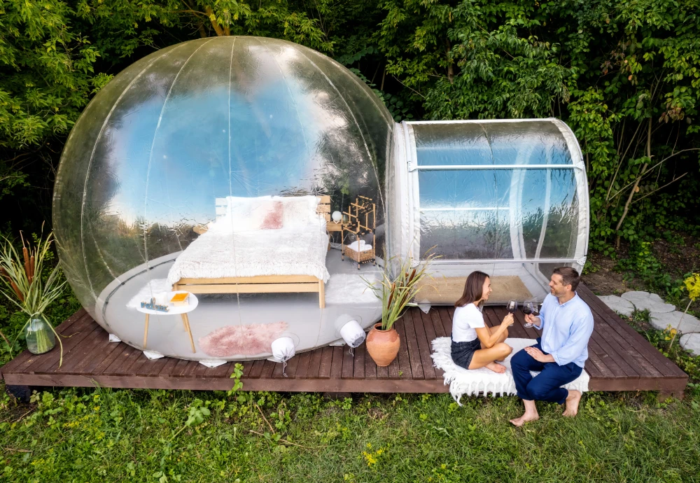 clear inflatable bubble tent for sale